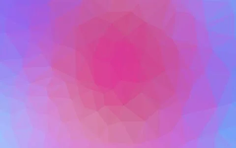 Light Pink, Blue vector shining triangular pattern. Illustrazione stock