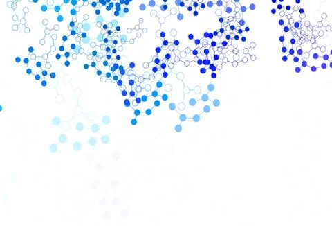 Light Pink, Blue vector template with artificial intelligence structure. 스톡 일러스트