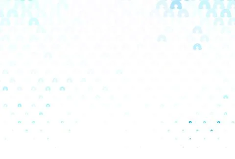 Light Pink, Blue vector template with rainbow signs. 스톡 일러스트