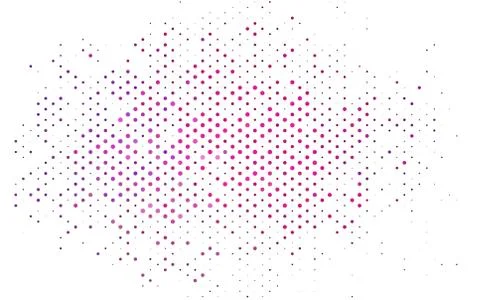 Light Pink, Blue vector template with circles. Stock Illustration