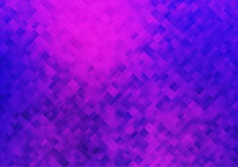Light Pink, Blue vector template with crystals, rectangles. Stock Illustration