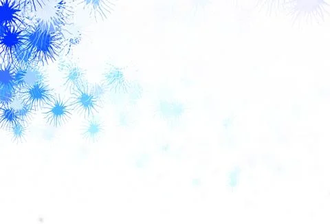 Light Pink, Blue vector template with chaotic shapes. Stock Illustration