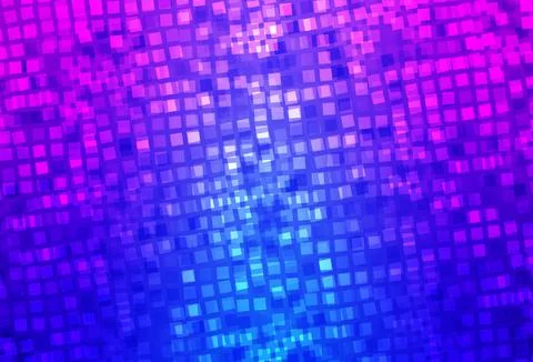 Light Pink, Blue vector template with rhombus. Stock Illustration