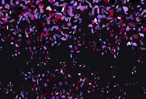 Light Pink, Blue vector template with memphis shapes. Stock-Illustration