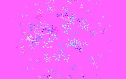 Light Pink, Blue vector template with artificial intelligence structure. Stock Illustration