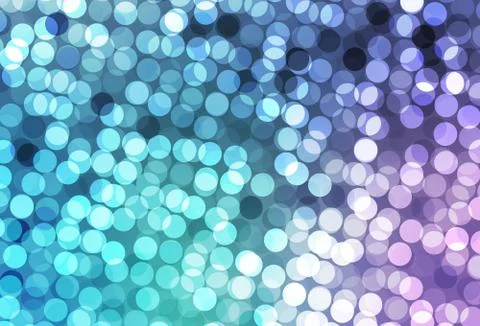Light Pink, Blue vector texture with disks. Stock Illustration