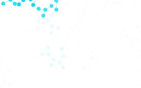 Light Pink, Blue vector texture with artificial intelligence concept. Stock Illustration