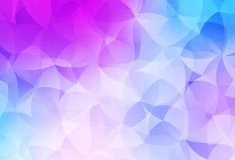 Light Pink, Blue vector texture with abstract forms. Stock Illustration