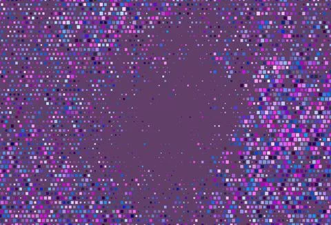 Light Pink, Blue vector texture in rectangular style. Illustrazione stock