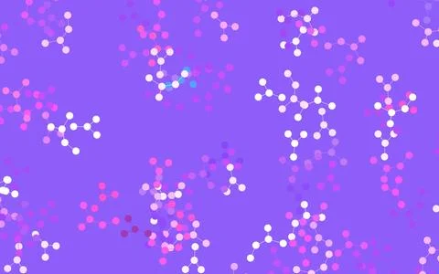 Light Pink, Blue vector texture with artificial intelligence concept. Illustrazione stock