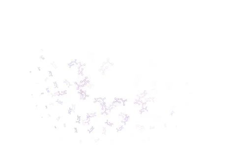 Light Pink, Blue vector texture with artificial intelligence concept. 스톡 일러스트