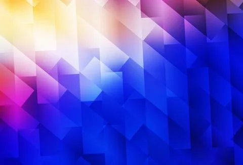 Light Pink, Blue vector texture in rectangular style. Stock Illustration