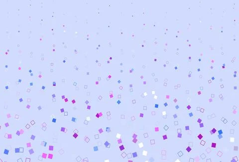 Light Pink, Blue vector texture with rectangular style. Stock Illustration