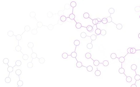 Light Pink, Blue vector texture with artificial intelligence concept. Stock Illustration