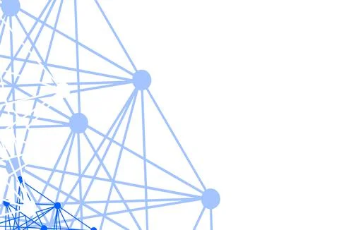 Light Pink, Blue vector texture with artificial intelligence concept. 스톡 일러스트