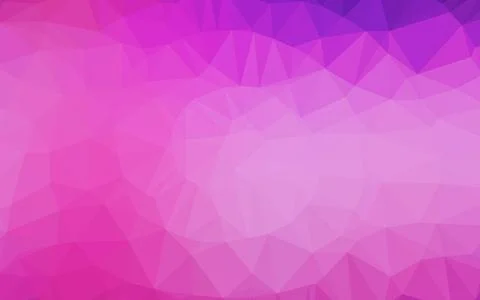 Light Pink, Blue vector triangle mosaic texture. Illustration