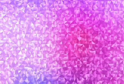 Light Pink, Blue vector triangle mosaic cover. Illustrazione stock