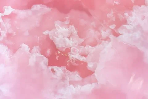Light pink blurred background made of pink jade or Nephrite Stock Photos