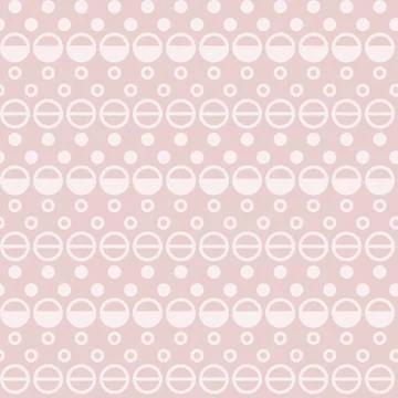 Light Pink Dotted Graphic seamless vector pattern Stock Illustration