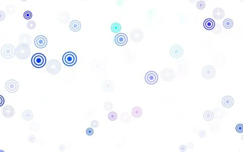 Light Pink, Green vector backdrop with dots. 스톡 일러스트