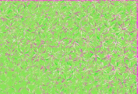 Light pink, green vector background with bubbles. 스톡 일러스트