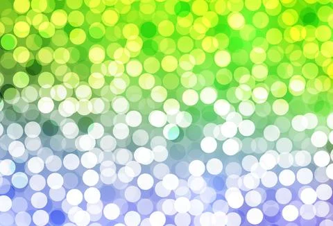 Light Pink, Green vector background with bubbles. 스톡 일러스트
