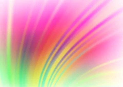 Light Pink, Green vector blurred bright pattern. Illustrazione stock