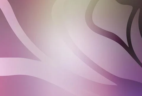 Light Pink, Green vector blurred bright template. Stock Illustration