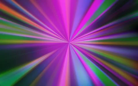 Light Pink, Green vector blurred shine abstract texture. Stock Illustration