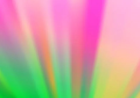 Light Pink, Green vector glossy bokeh pattern. Illustrazione stock