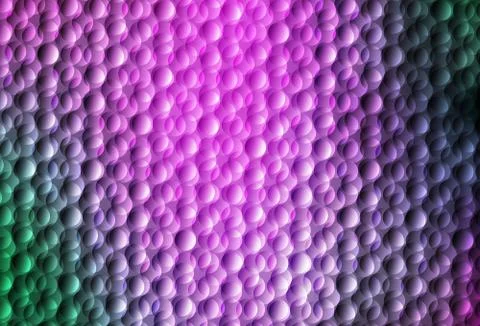 Light Pink, Green vector layout with circle shapes. Illustrazione stock
