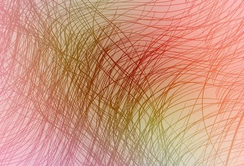 Light Pink, Green vector layout with curved lines. Stock Illustration