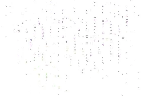 Light Pink, Green vector layout with rectangles, squares. 스톡 일러스트