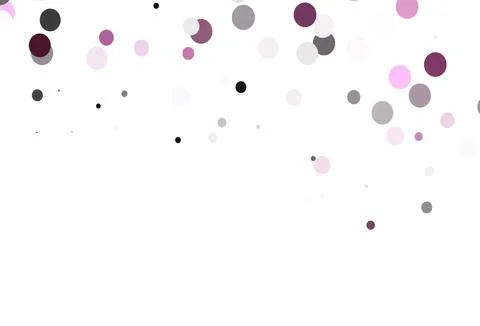 Light Pink, Green vector pattern with spheres. イラスト素材