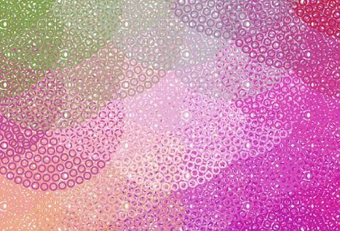 Light Pink, Green vector pattern with spheres. Stock Illustration