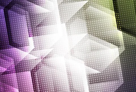 Light Pink, Green vector pattern with colorful hexagons. 스톡 일러스트