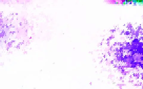 Light Pink, Green vector pattern in square style. Stock Illustration