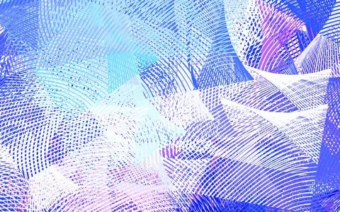 Light Pink, Green vector pattern with sharp lines. Stock Illustration