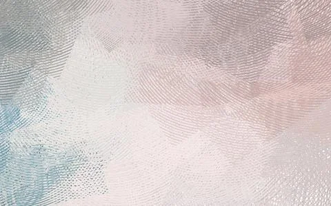 Light Pink, Green vector pattern with curved lines. Stock Illustration