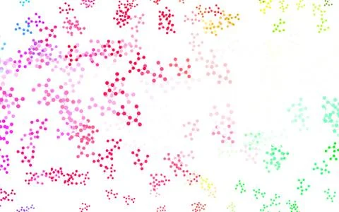 Light Pink, Green vector template with artificial intelligence structure. Illustrazione stock