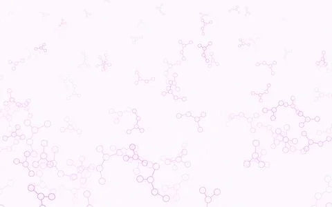 Light Pink, Green vector template with artificial intelligence structure. Stock Illustration