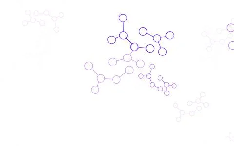 Light Pink, Green vector template with artificial intelligence structure. 스톡 일러스트