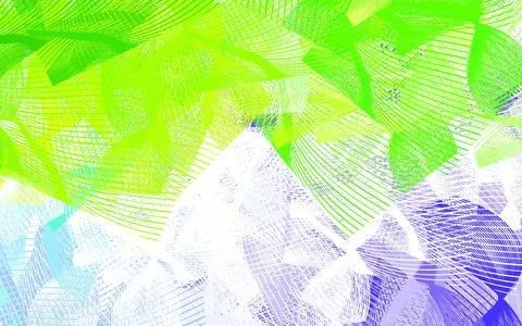 Light Pink, Green vector texture with abstract forms. Stock Illustration