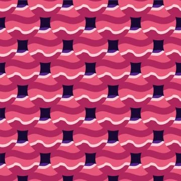 Light Pink pattern with magic elements. Abstract illustration with gothic gra Stock Illustration