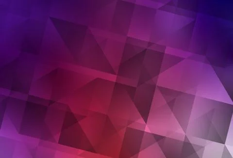 Light Pink, Red vector abstract mosaic pattern. Stock Illustration