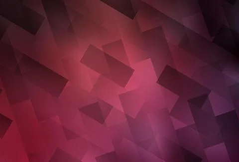 Light Pink, Red vector background in polygonal style. Stock Illustration