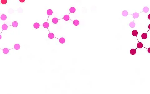 Light Pink, Red vector background with forms of artificial intelligence. 스톡 일러스트