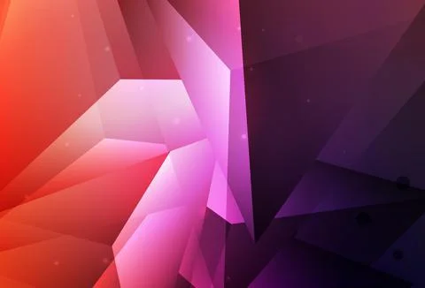 Light Pink, Red vector Blurred bubbles on abstract background with colorful g 스톡 일러스트
