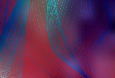 Light Pink, Red vector blurred and colored pattern. Stock Illustration