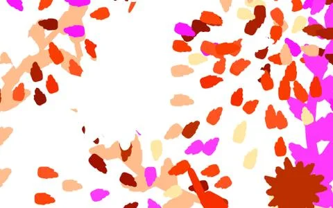 Light Pink, Red vector elegant pattern with flowers 스톡 일러스트